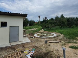 фундамент сборного резервуара